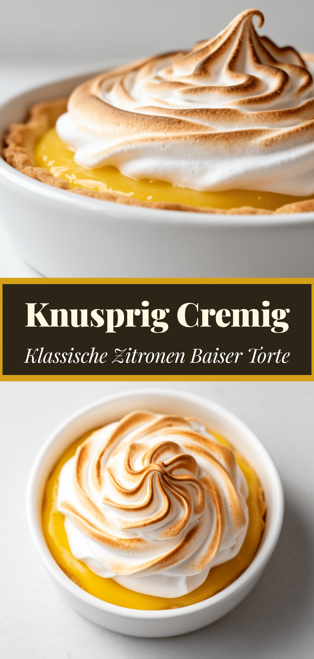 Klassische Zitronen-Baiser-Torte: 3 Schichten, perfekt & cremig 5 Klassische Zitronen-Baiser-Torte recipe