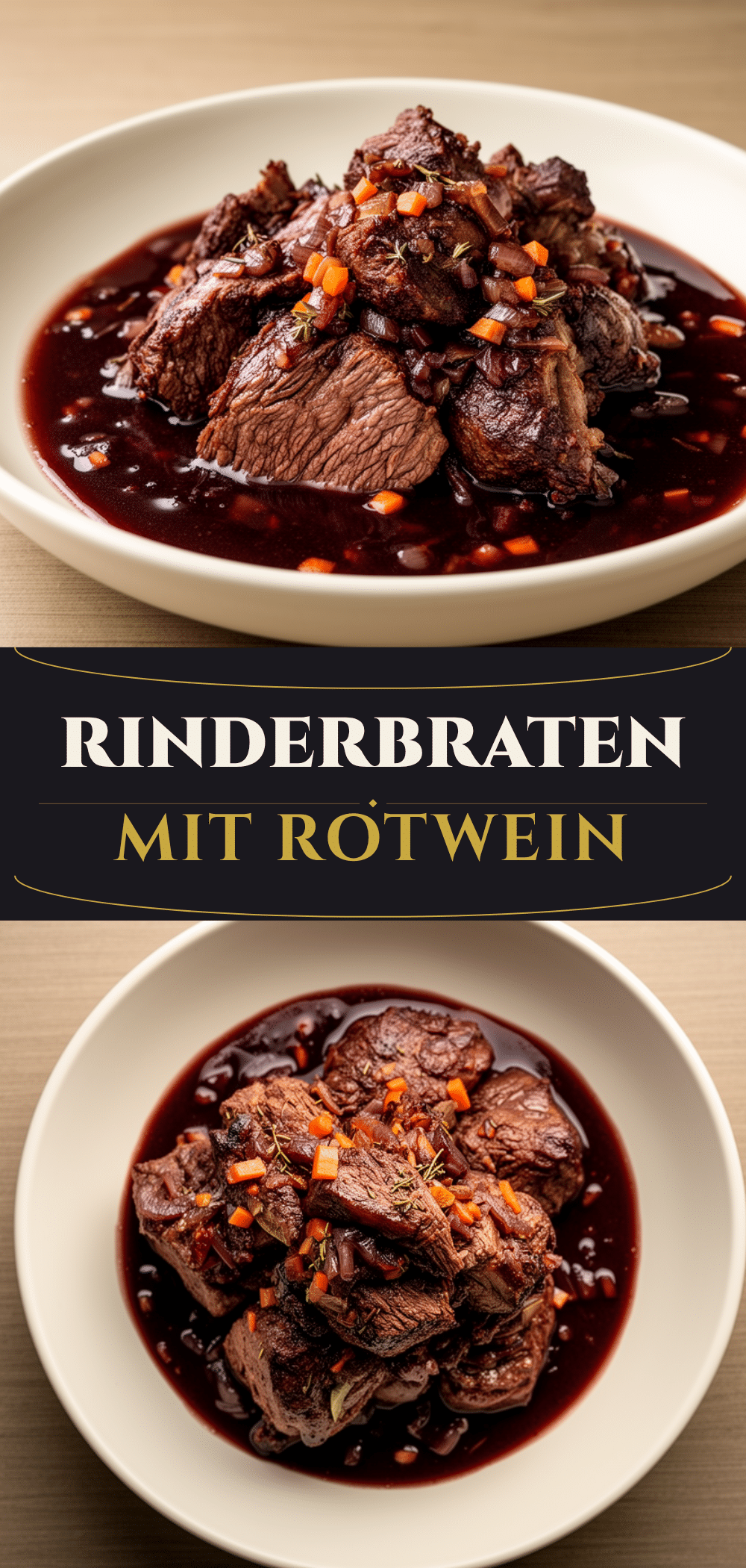Klassischer Rinderbraten mit Rotweinsoße: 5 Schritte zum Perfekten 5 Klassischer Rinderbraten mit Rotweinsoße recipe