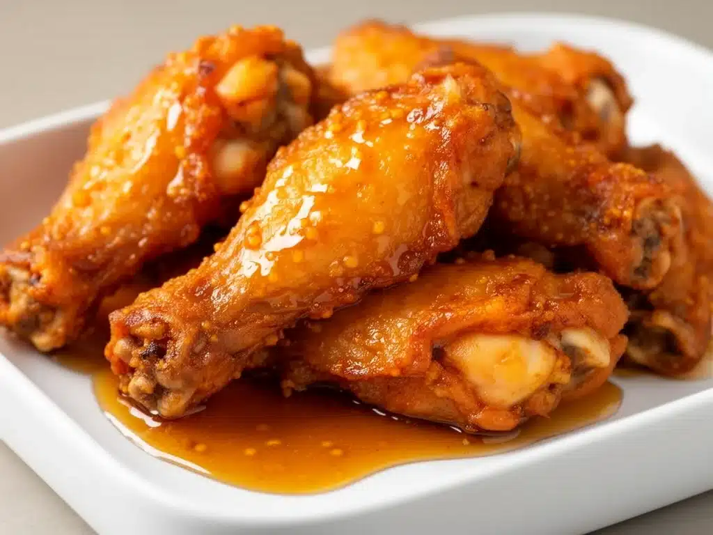 Knusprige Airfryer Hähnchen-Wings - featured image