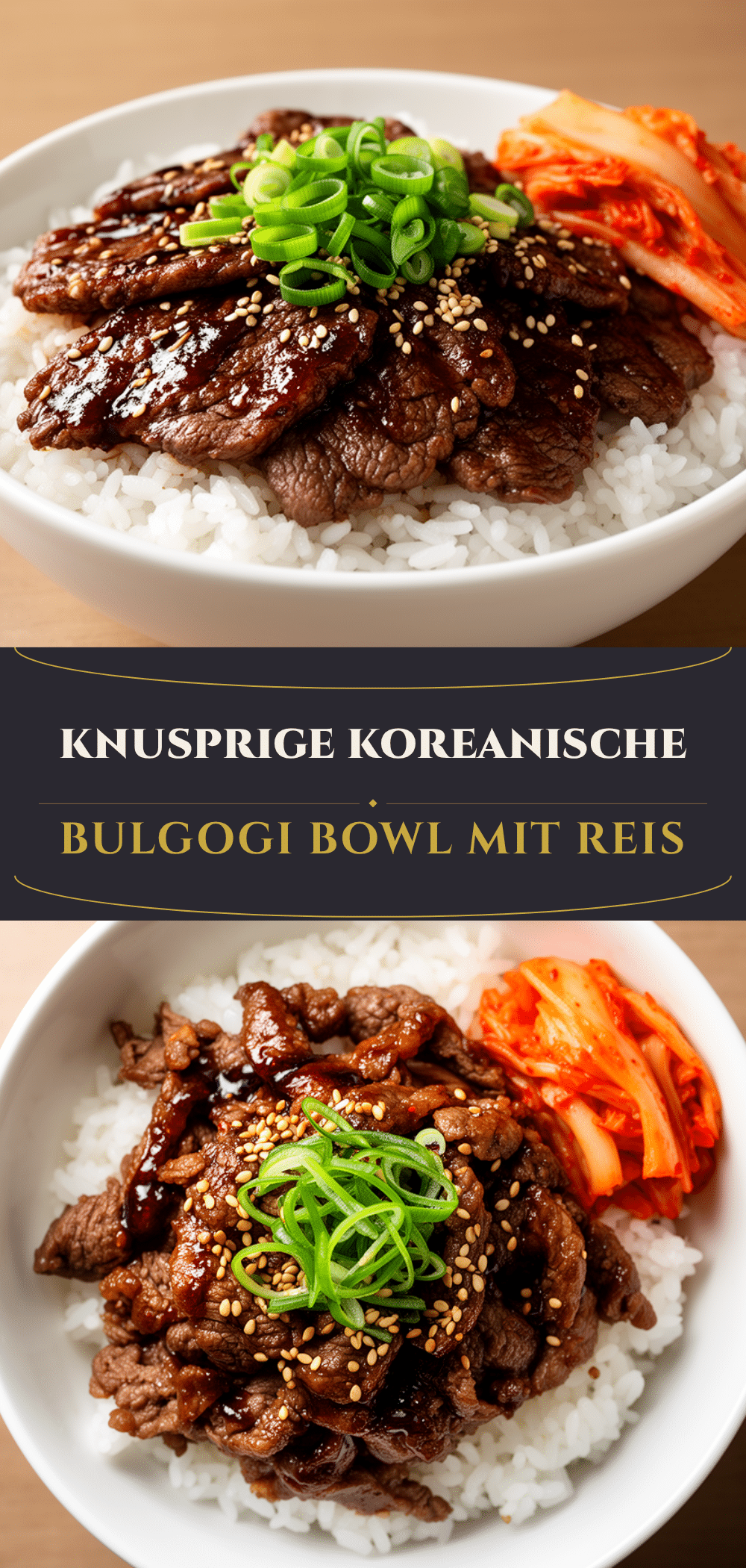 Koreanische Bulgogi Bowl: In 20 Min. 5 Koreanische Bulgogi Bowl recipe