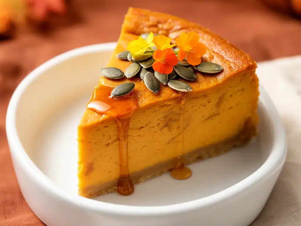 Cremiger Kürbis-Cheesecake ohne Boden: Das beste Herbstrezept 4 Kürbis-Cheesecake ohne Boden preparation steps
