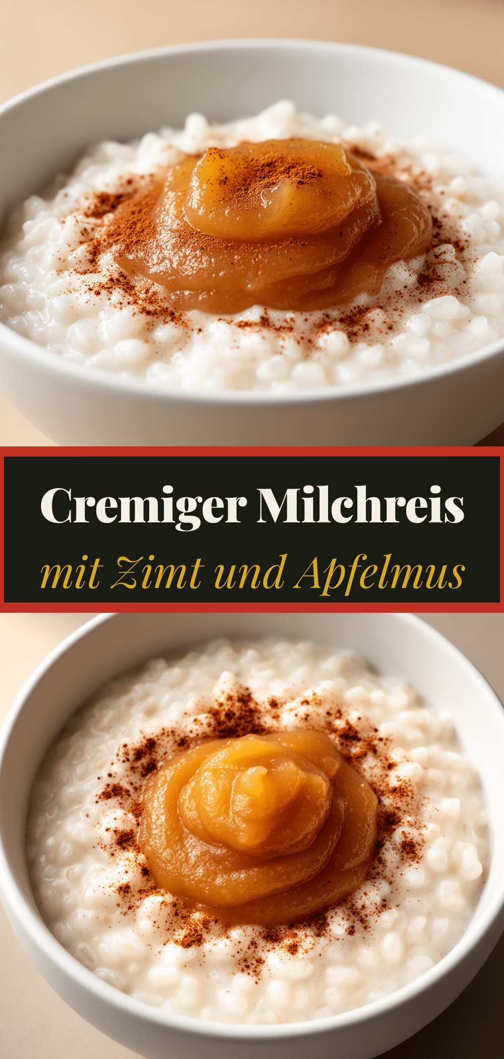 Milchreis mit Apfelmus: Der perfekte, cremige Nachtisch 5 Milchreis mit Apfelmus recipe