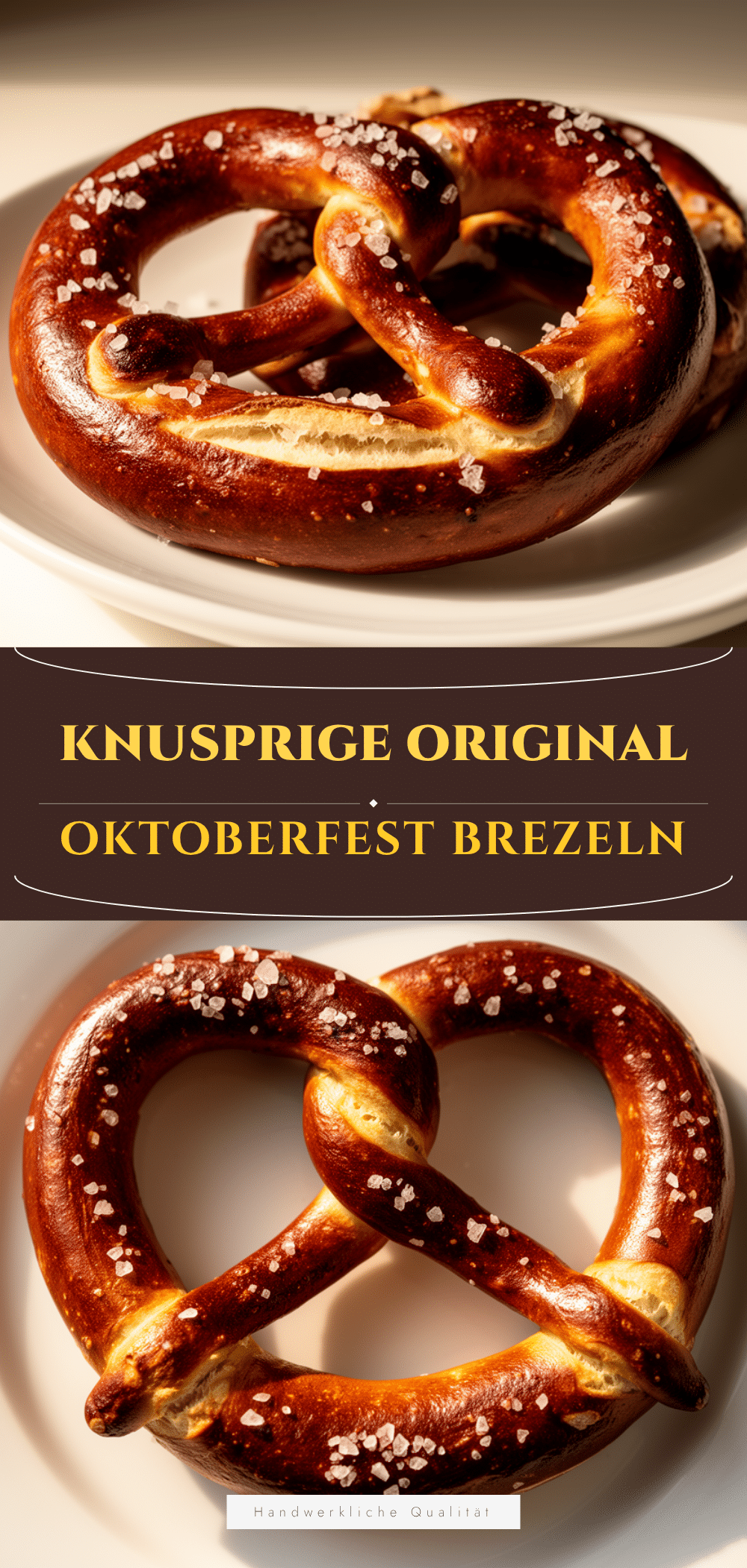 Original Oktoberfest Brezeln: Einfach Laugenteig 5 Original Oktoberfest Brezeln mit Laugenteig recipe