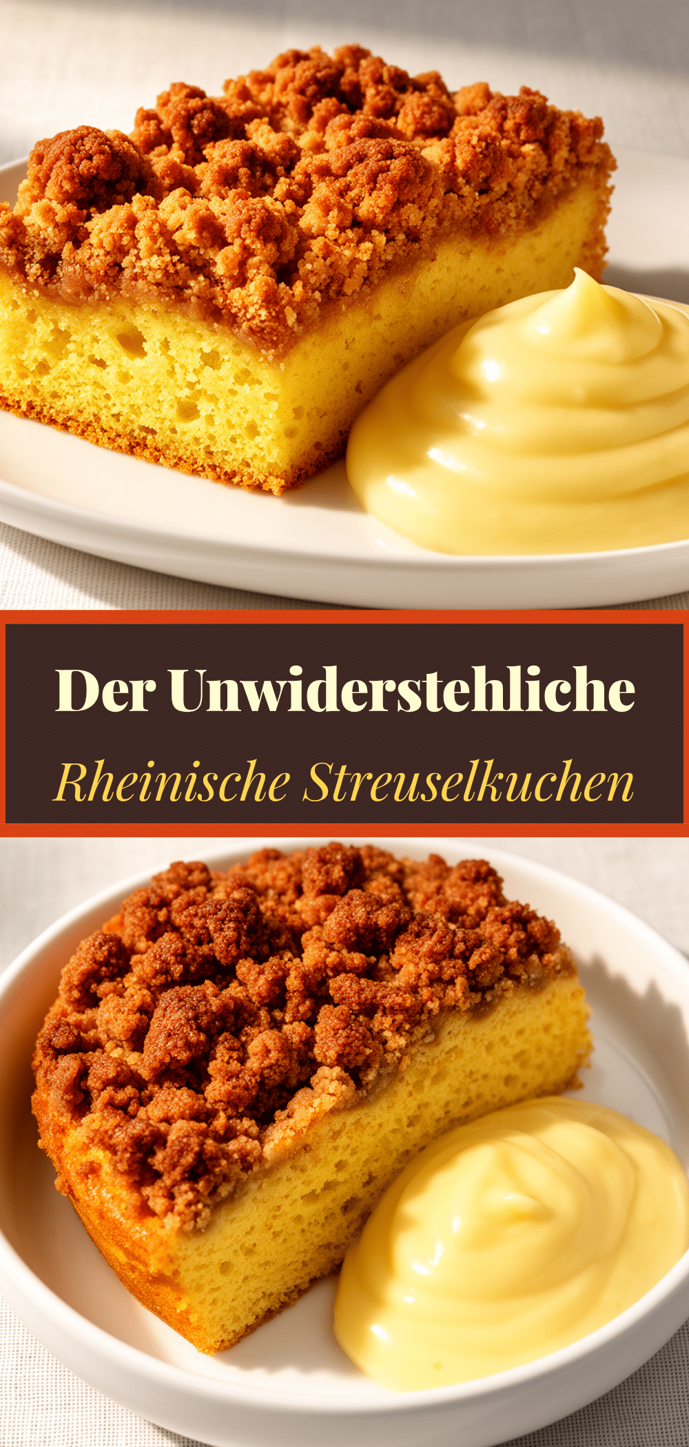 Rheinischer Streuselkuchen mit Vanillepudding: 5 Einfache Schritte 5 Rheinischer Streuselkuchen mit Vanillepudding recipe