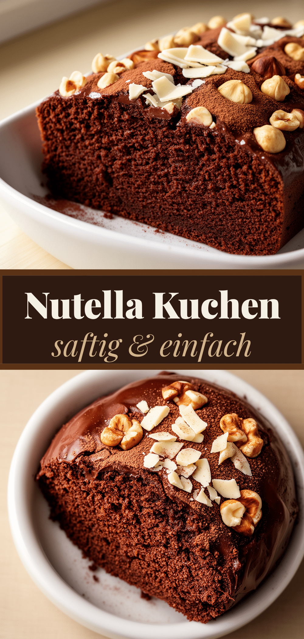 Saftiger Thermomix Nutella-Kuchen: Best in 10 Min 5 Saftiger Thermomix Nutella-Kuchen recipe