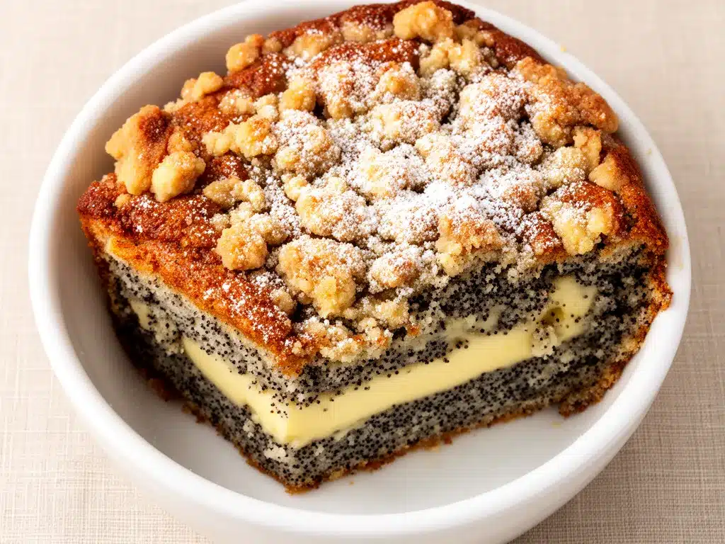 Saftiger Vegetarischer Mohnkuchen mit Streuseln: Das Beste Rezept 4 Saftiger Vegetarischer Mohnkuchen mit Streuseln preparation steps