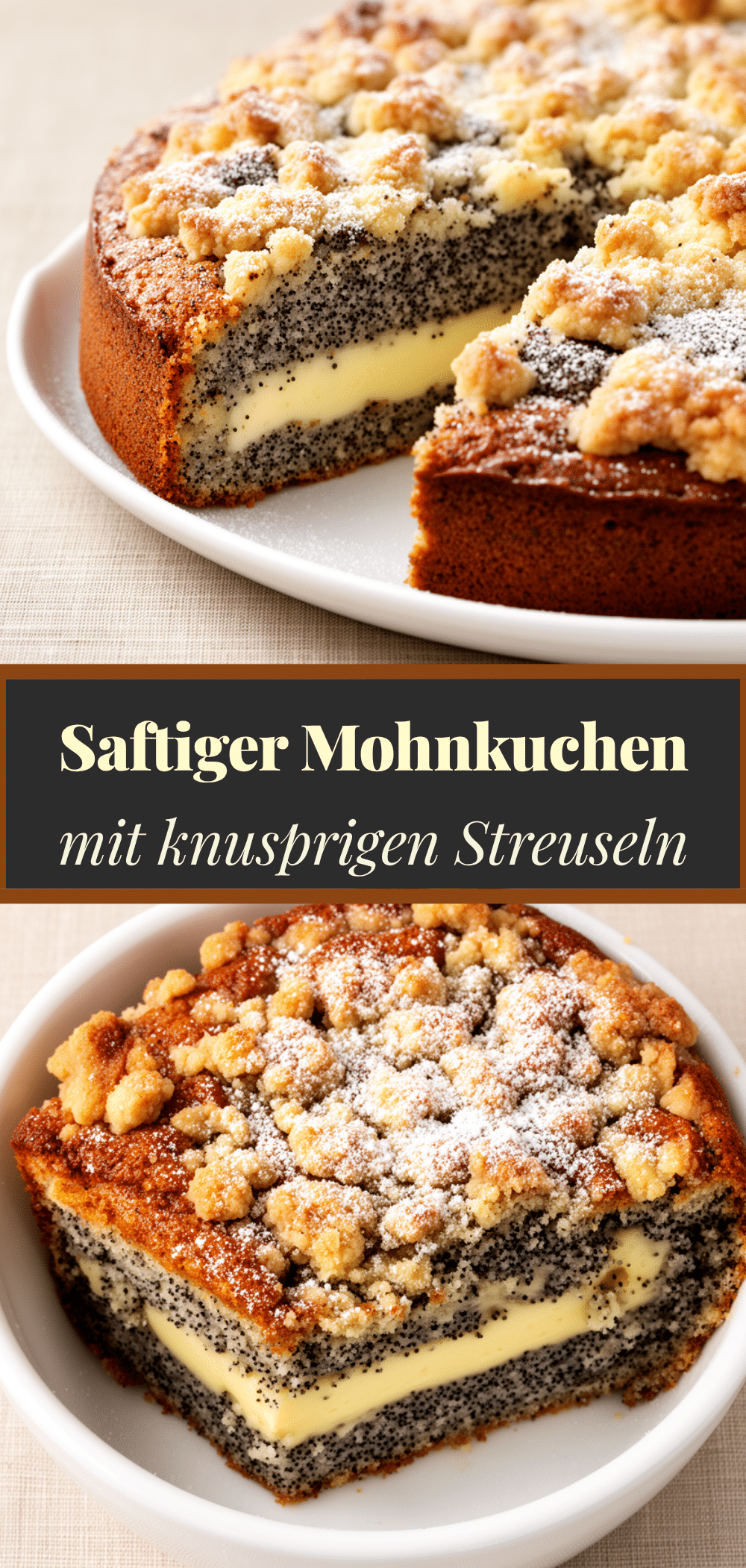 Saftiger Vegetarischer Mohnkuchen mit Streuseln: Das Beste Rezept 5 Saftiger Vegetarischer Mohnkuchen mit Streuseln recipe