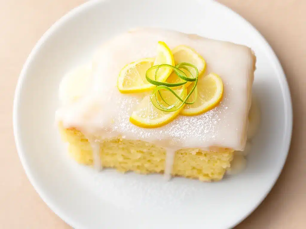 Saftiger Zitronenkuchen: Der beste Saftige Zitronenkuchen mit Zuckerguss in 30 Min 4 Saftiger Zitronenkuchen mit Zuckerguss in 30 Min preparation steps
