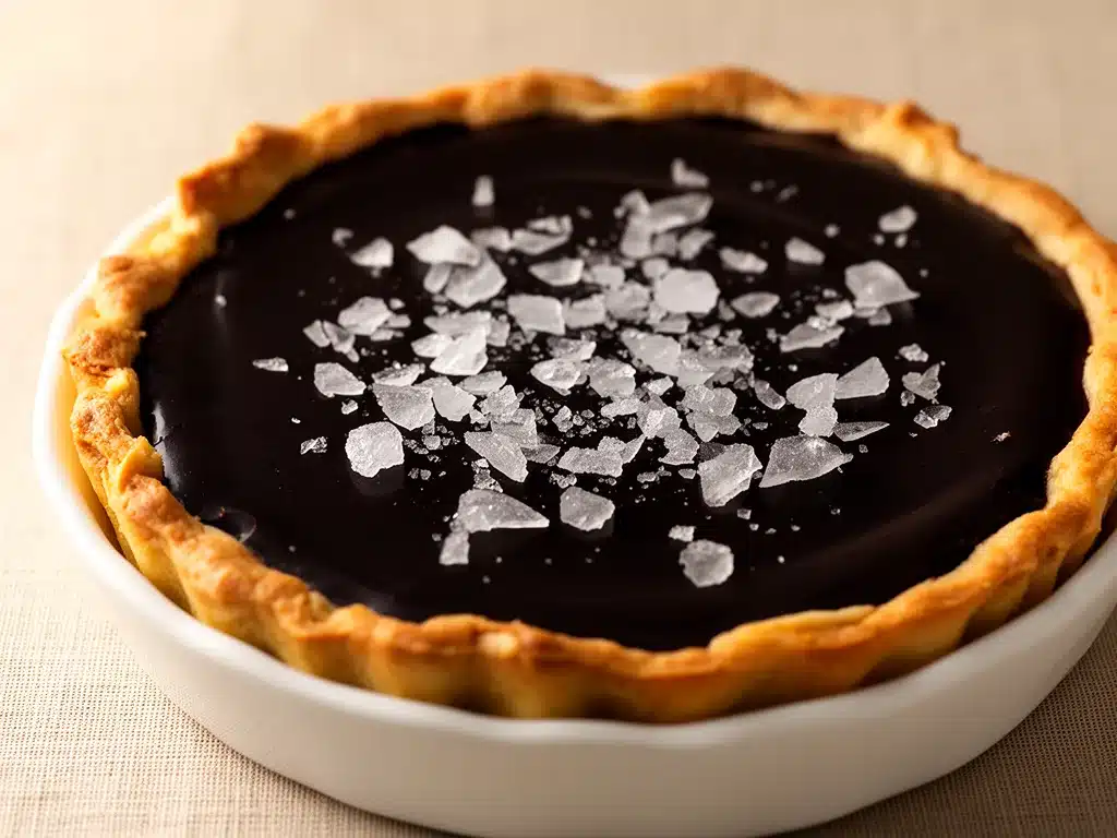 Startseite 1 Schokoladen-Tarte mit Meersalz - featured image