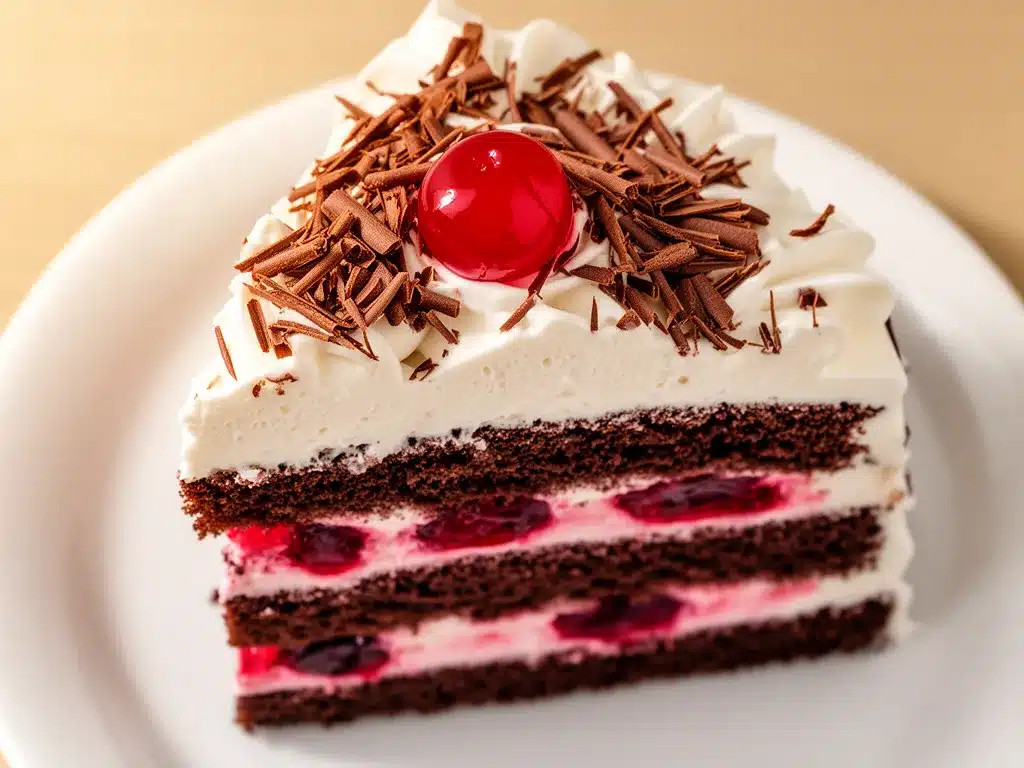 Original Schwarzwälder Kirschtorte: Der einfachste Rezept 4 Schwarzwälder Kirschtorte preparation steps