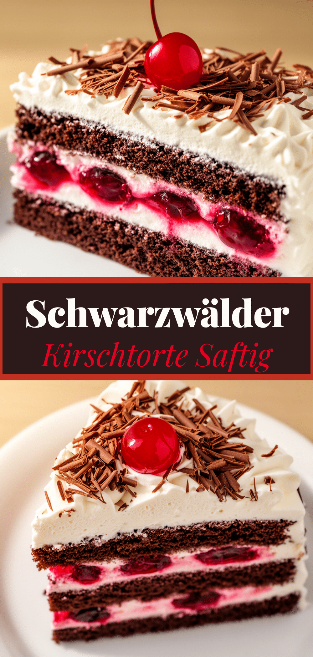 Original Schwarzwälder Kirschtorte: Der einfachste Rezept 5 Schwarzwälder Kirschtorte recipe