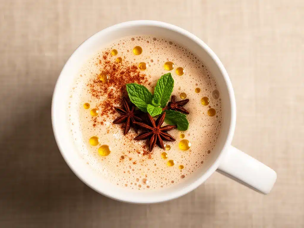 Cremiger Chai Latte: Thermomix Rezept in 10 Min 4 Thermomix Chai Latte preparation steps
