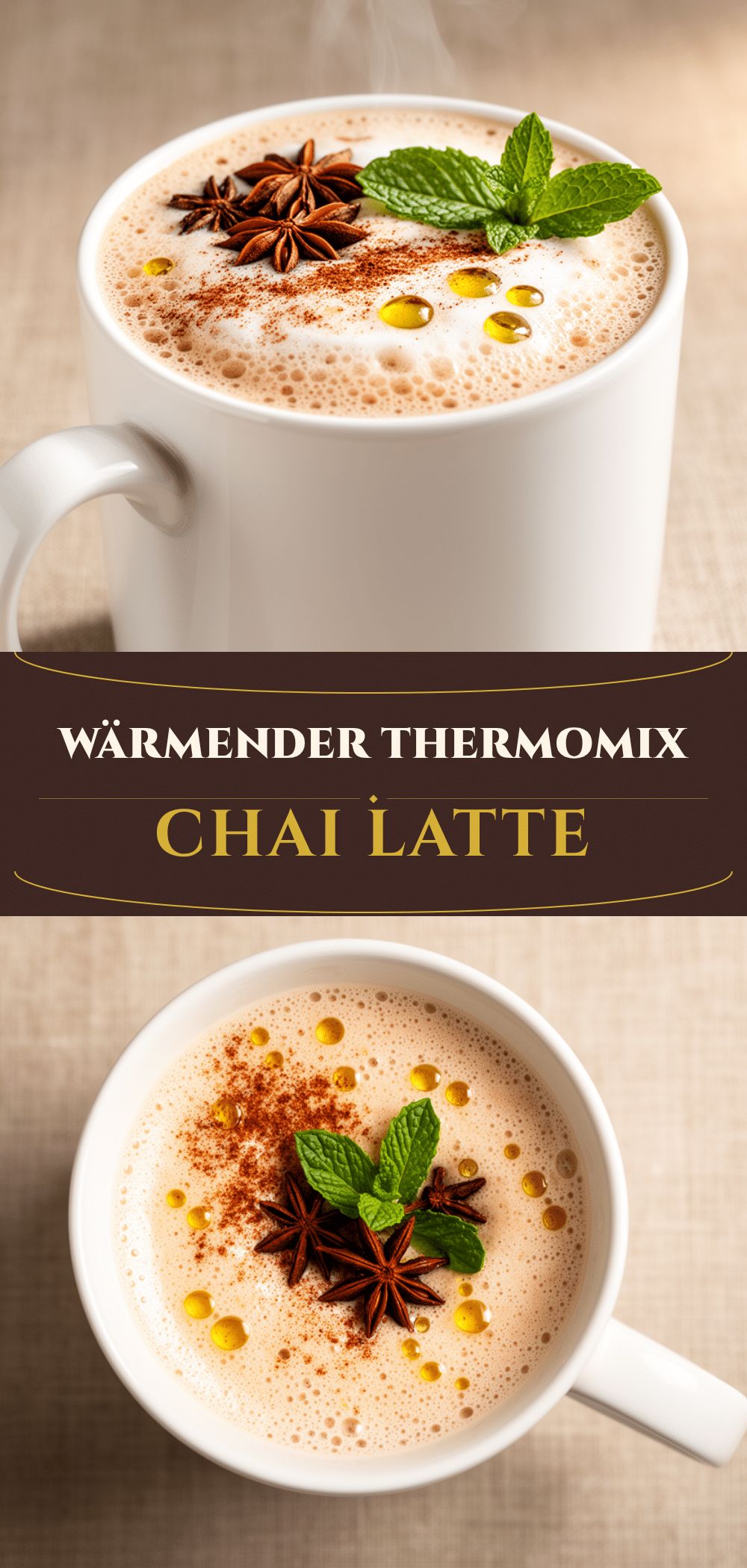 Cremiger Chai Latte: Thermomix Rezept in 10 Min 5 Thermomix Chai Latte recipe