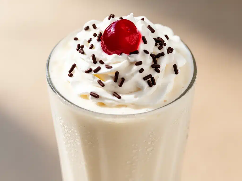 Vanille-Milchshake: 5 Min. cremig & frisch 4 Vanille-Milchshake preparation steps