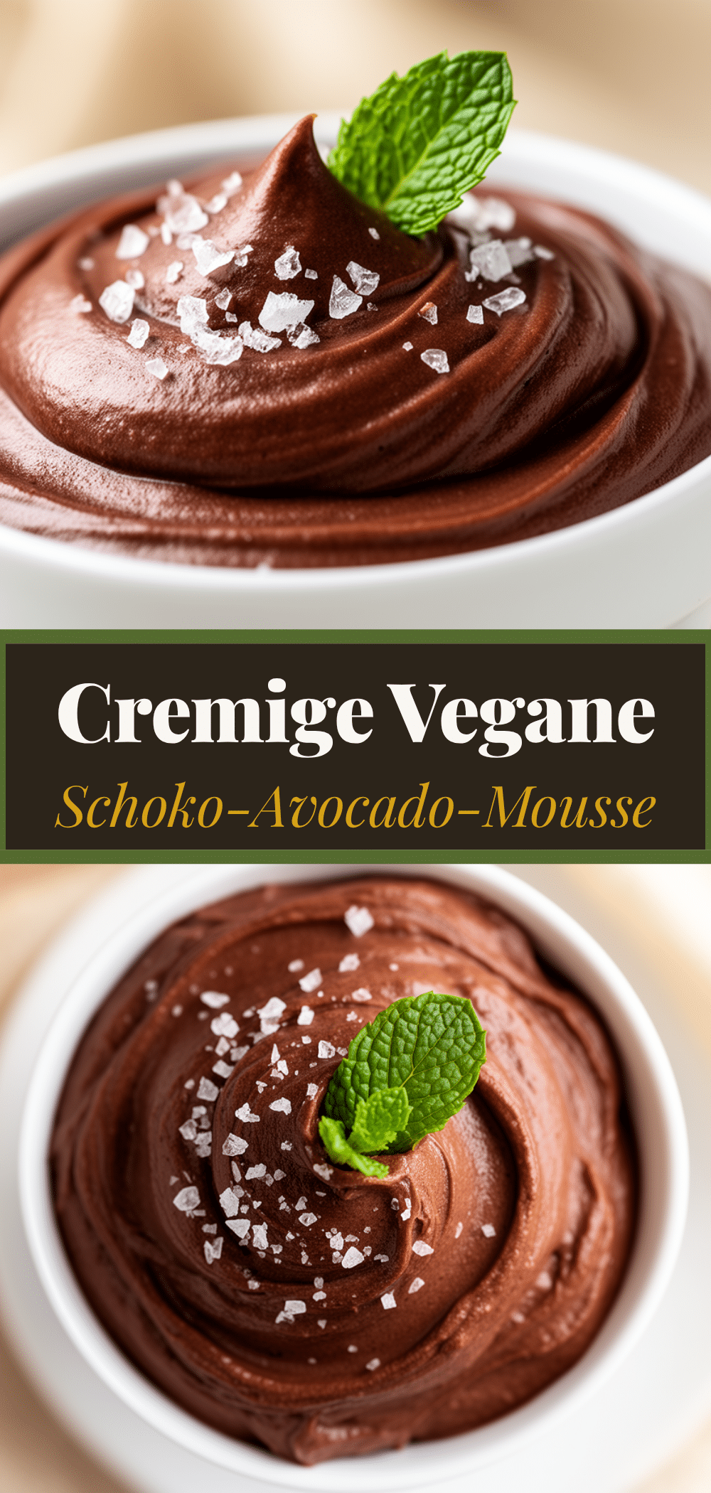 Cremige Vegane Schoko-Avocado-Mousse: 5-Minuten Rezept 5 vegane Schoko-Avocado-Mousse recipe