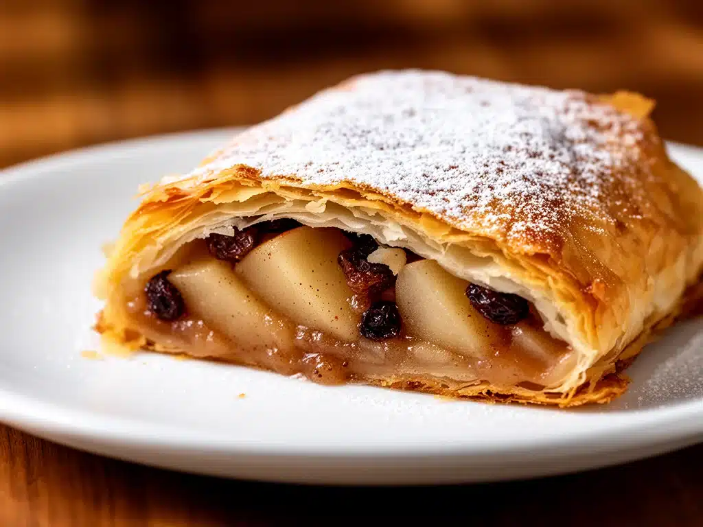 Wiener Apfelstrudel Rezept - featured image