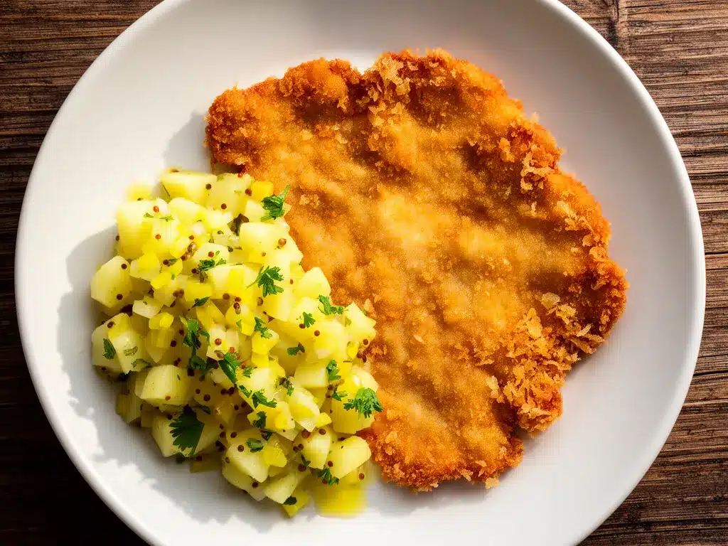 Klassisches Wiener Schnitzel: Bestes Rezept für Knusprigkeit 4 Wiener Schnitzel preparation steps