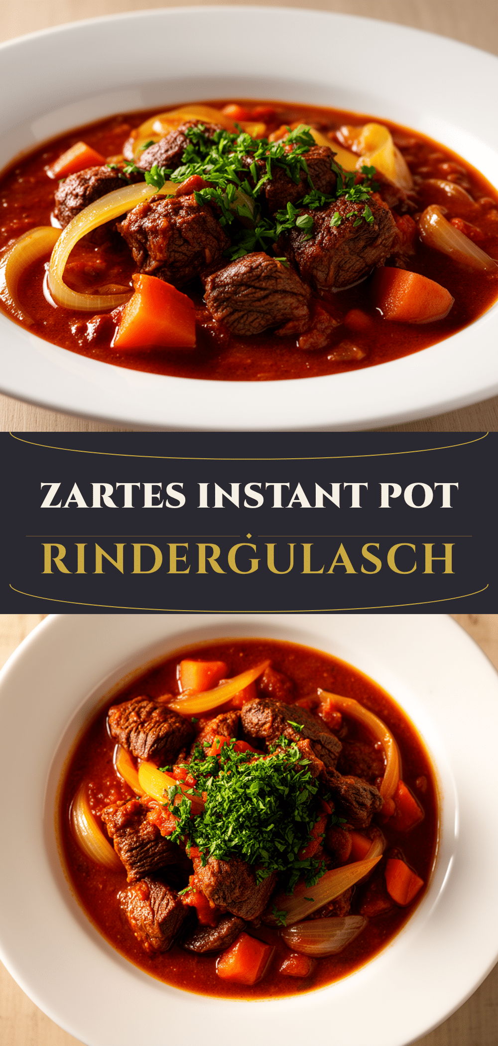 Zartes Rindergulasch: 30 Min im Instant Pot 5 Zartes Rindergulasch Instant Pot recipe