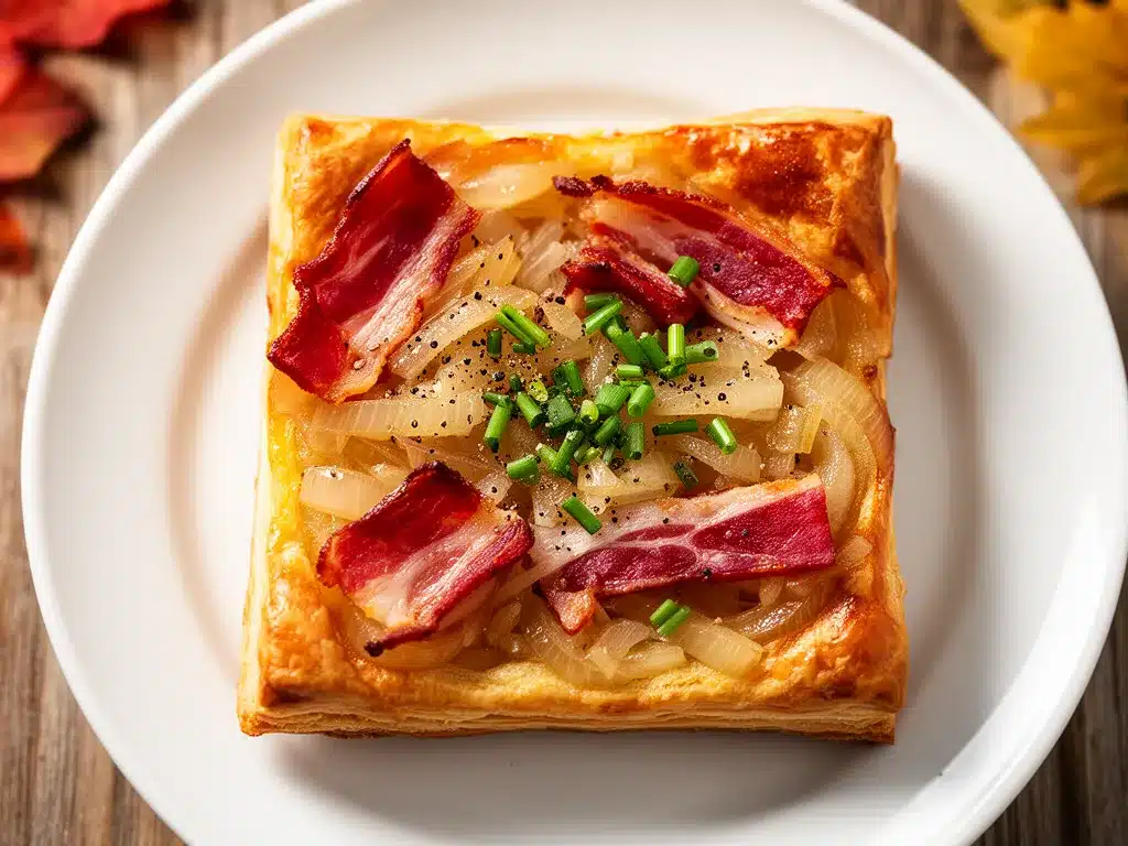 Zwiebelkuchen mit Speck: 5 Besten Rezepte 4 Zwiebelkuchen mit Speck preparation steps