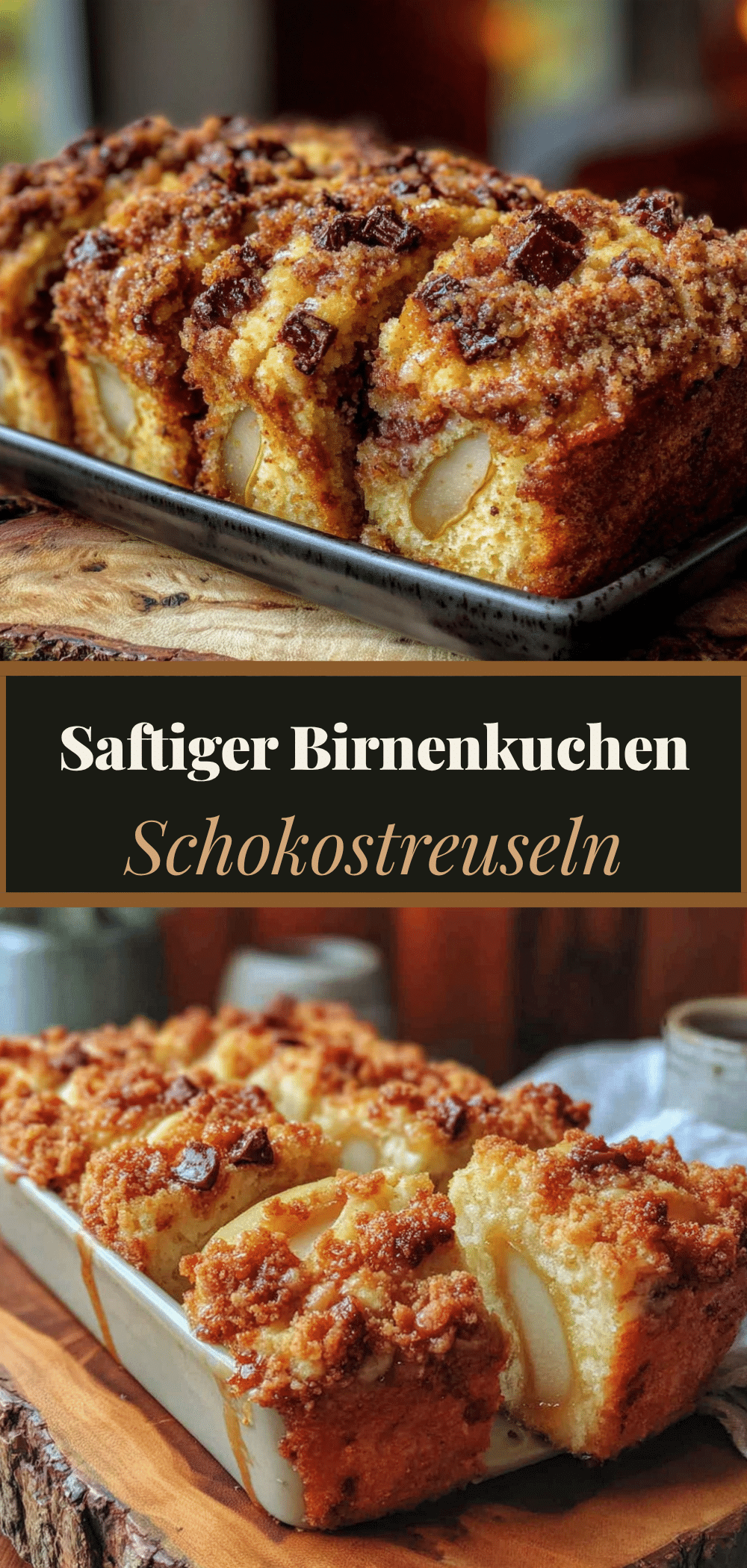 Birnenkuchen mit Schokostreuseln: Saftig & Einfach 5 Birnenkuchen mit Schokostreuseln recipe
