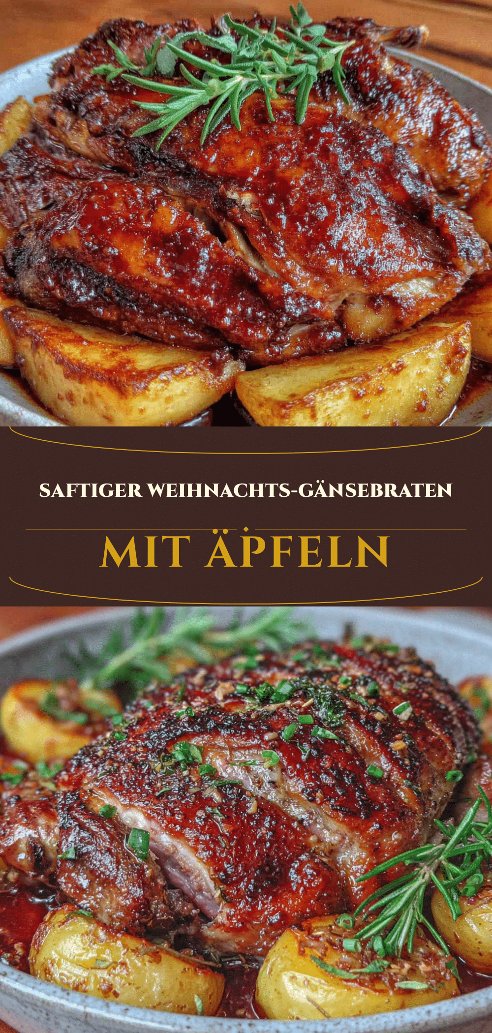 Gänsebraten im Ofen mit Äpfeln & Beifuß: Einfach, perfekt 5 Gänsebraten im Ofen mit Äpfeln und Beifuß recipe