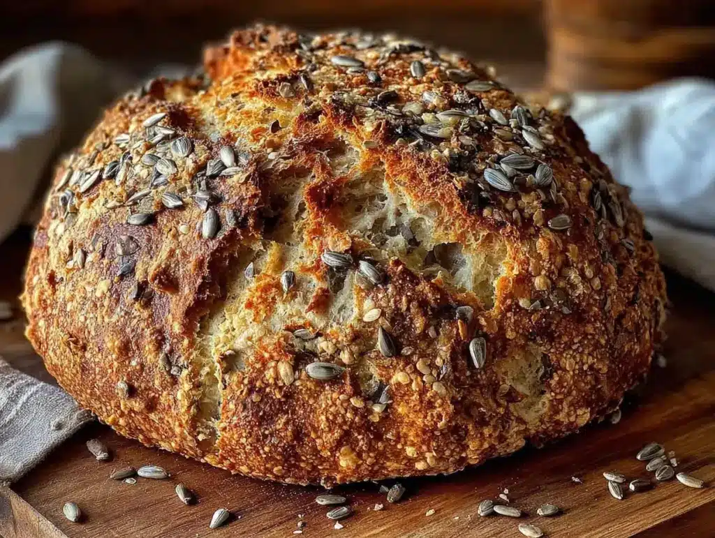 knuspriges Dinkelbrot - featured image