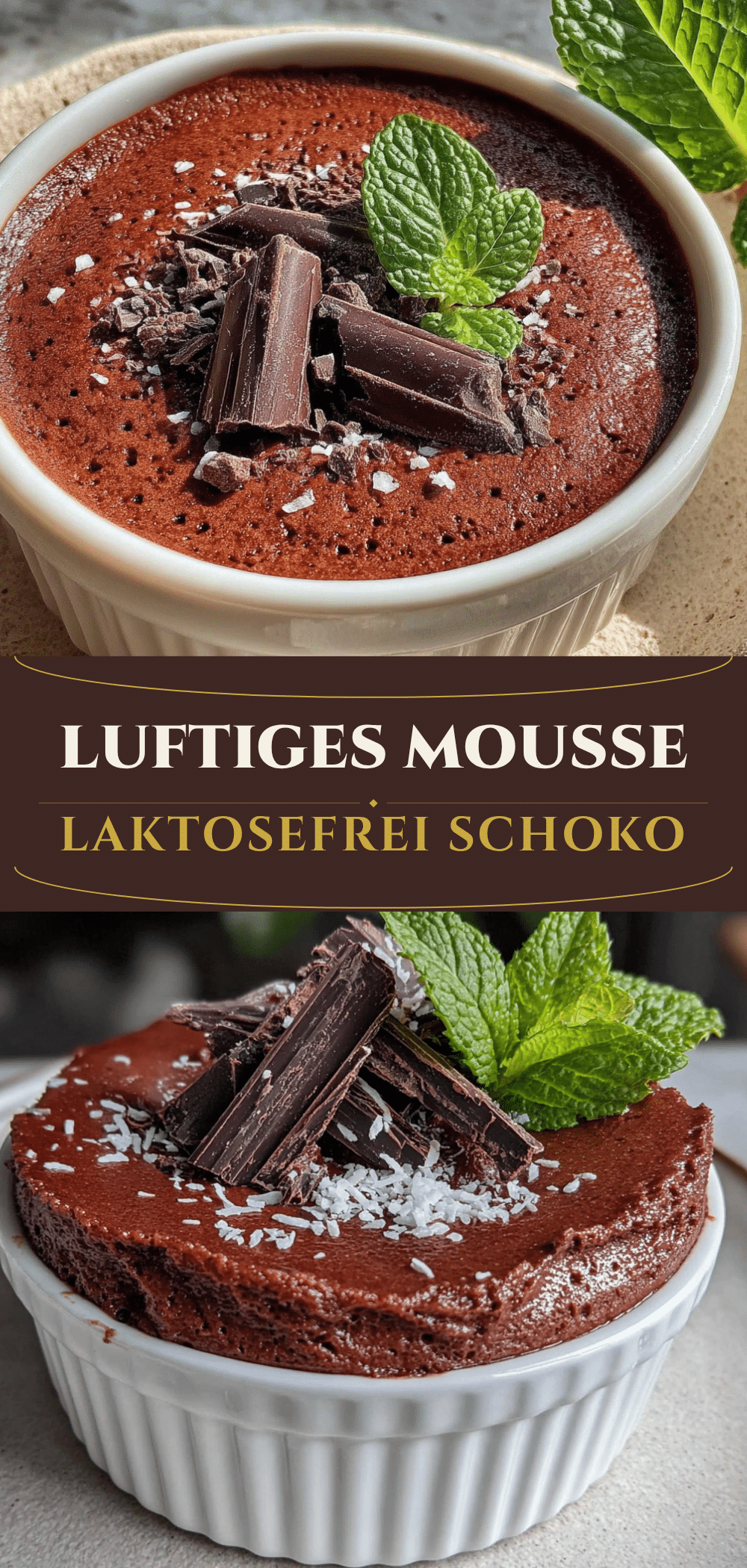 Laktosefreies Schoko-Mousse mit Kokosmilch: Günstig & Kinderfavorit 5 laktosefreies Schoko-Mousse mit Kokosmilch recipe
