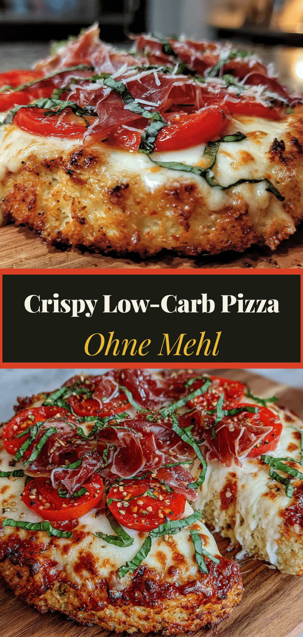 Low-Carb Pizza in 15 Min: Der perfekte Quark-Öl-Teig 5 Low-Carb Pizza mit Quark-Öl-Teig recipe