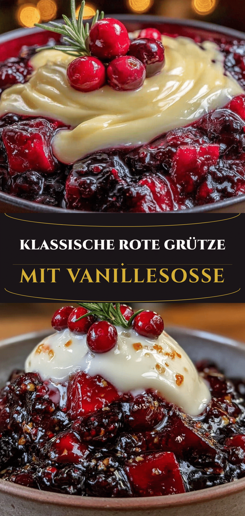 Rote Grütze: Einfaches Rezept mit Ballaststoffen 5 Rote Grütze Rezept recipe