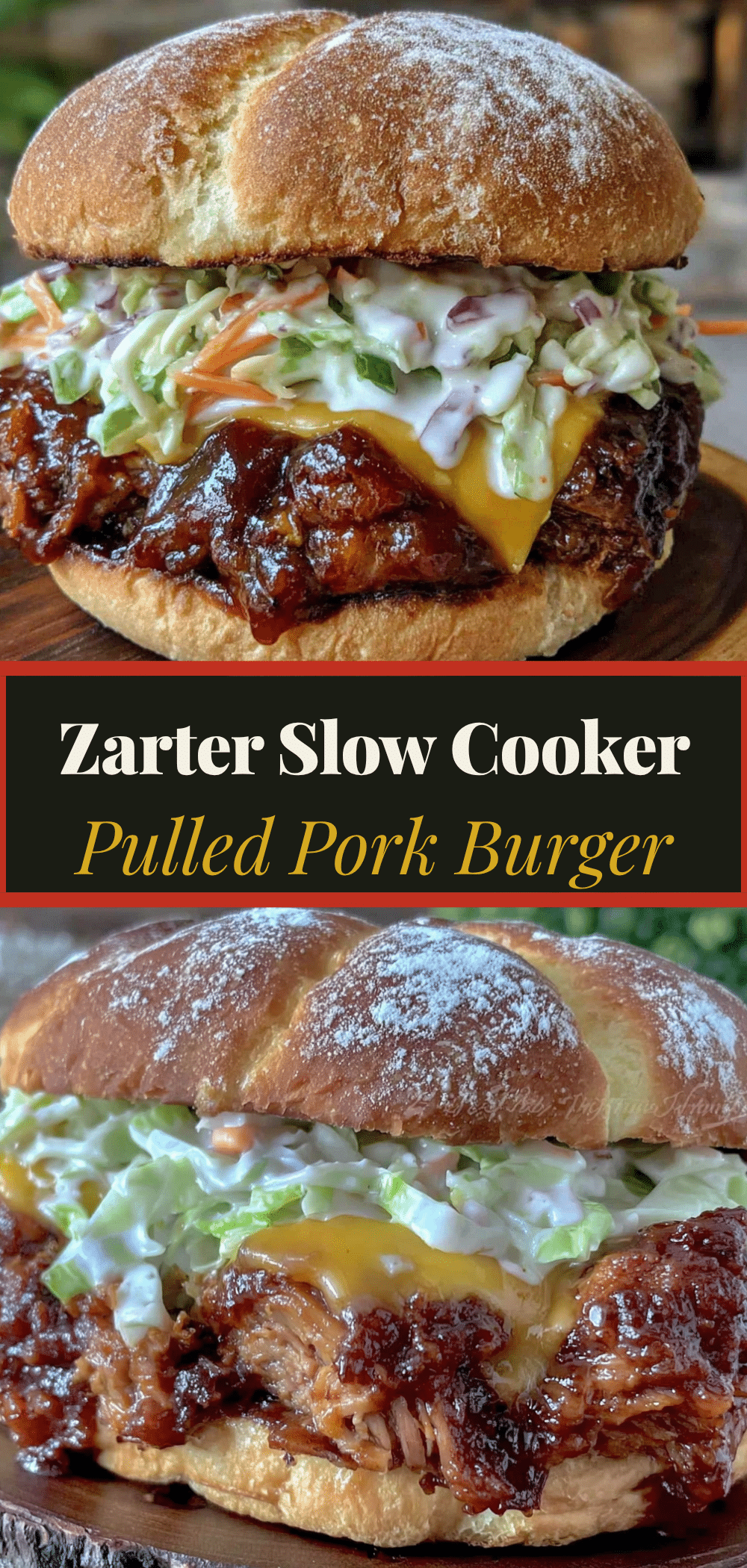 Zarter Slow Cooker Pulled Pork Burger: 5 Schritte zum Traum 5 Slow Cooker Pulled Pork Burger recipe