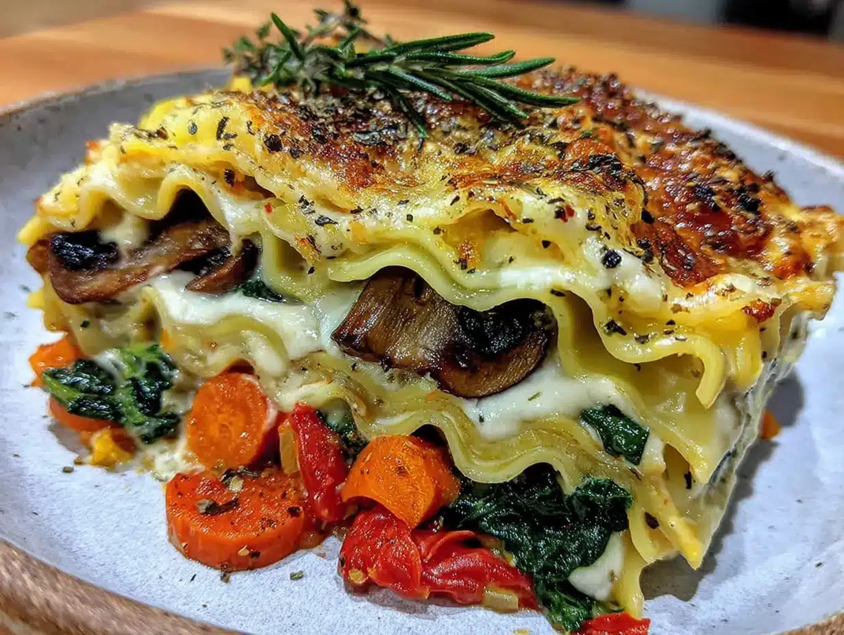 Vegane Gemüse-Lasagne mit Cashew-Béchamel: Kids helfen mit 4 vegane Gemüse-Lasagne mit Cashew-Béchamel preparation steps
