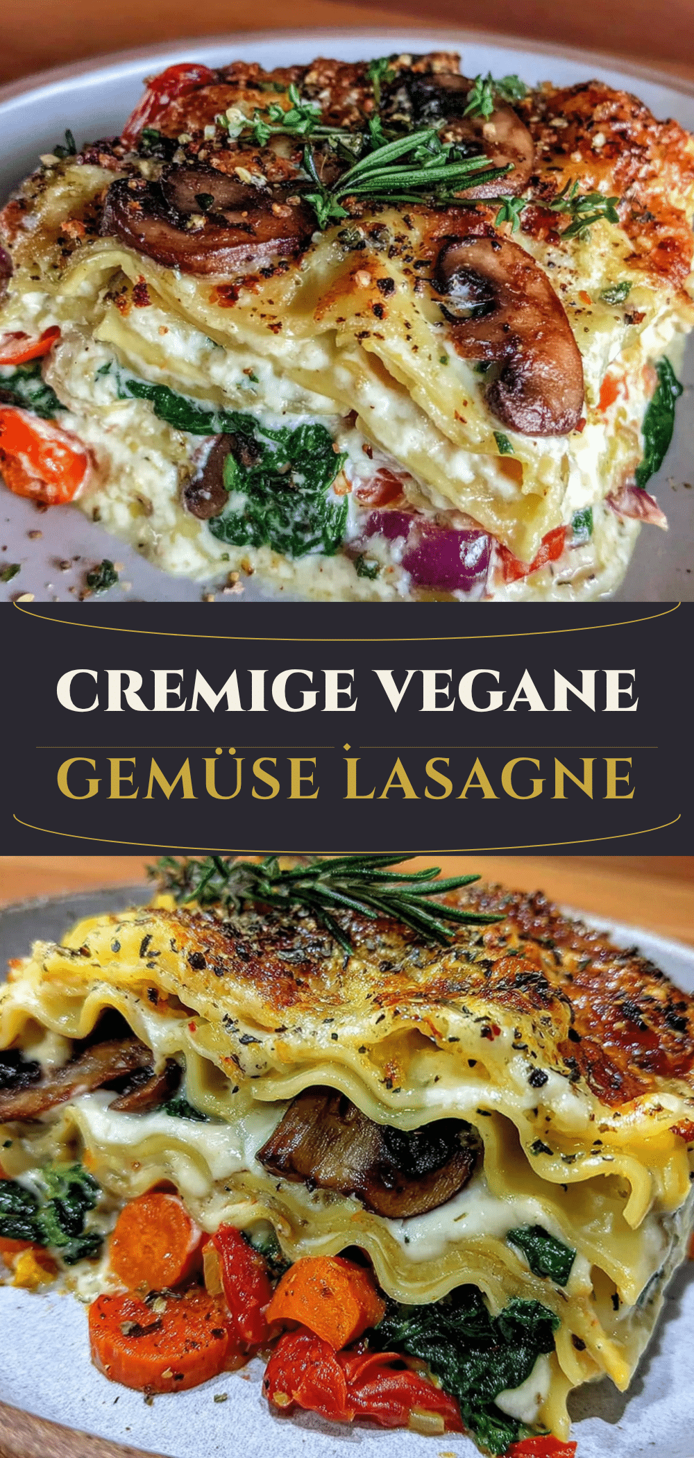Vegane Gemüse-Lasagne mit Cashew-Béchamel: Kids helfen mit 5 vegane Gemüse-Lasagne mit Cashew-Béchamel recipe