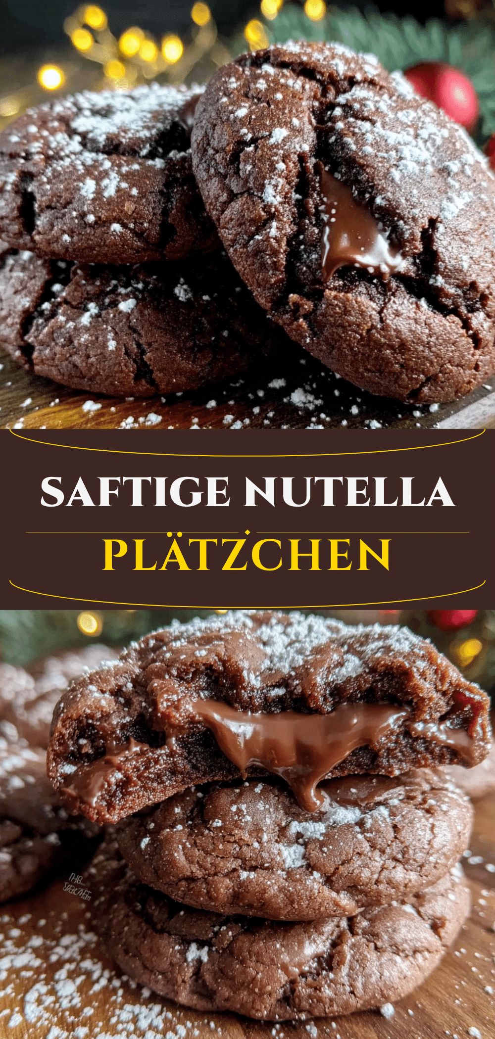 Weihnachts-Nutella-Plätzchen: 3 Zutaten, fertig in 15 Min 5 Weihnachts-Nutella-Plätzchen recipe