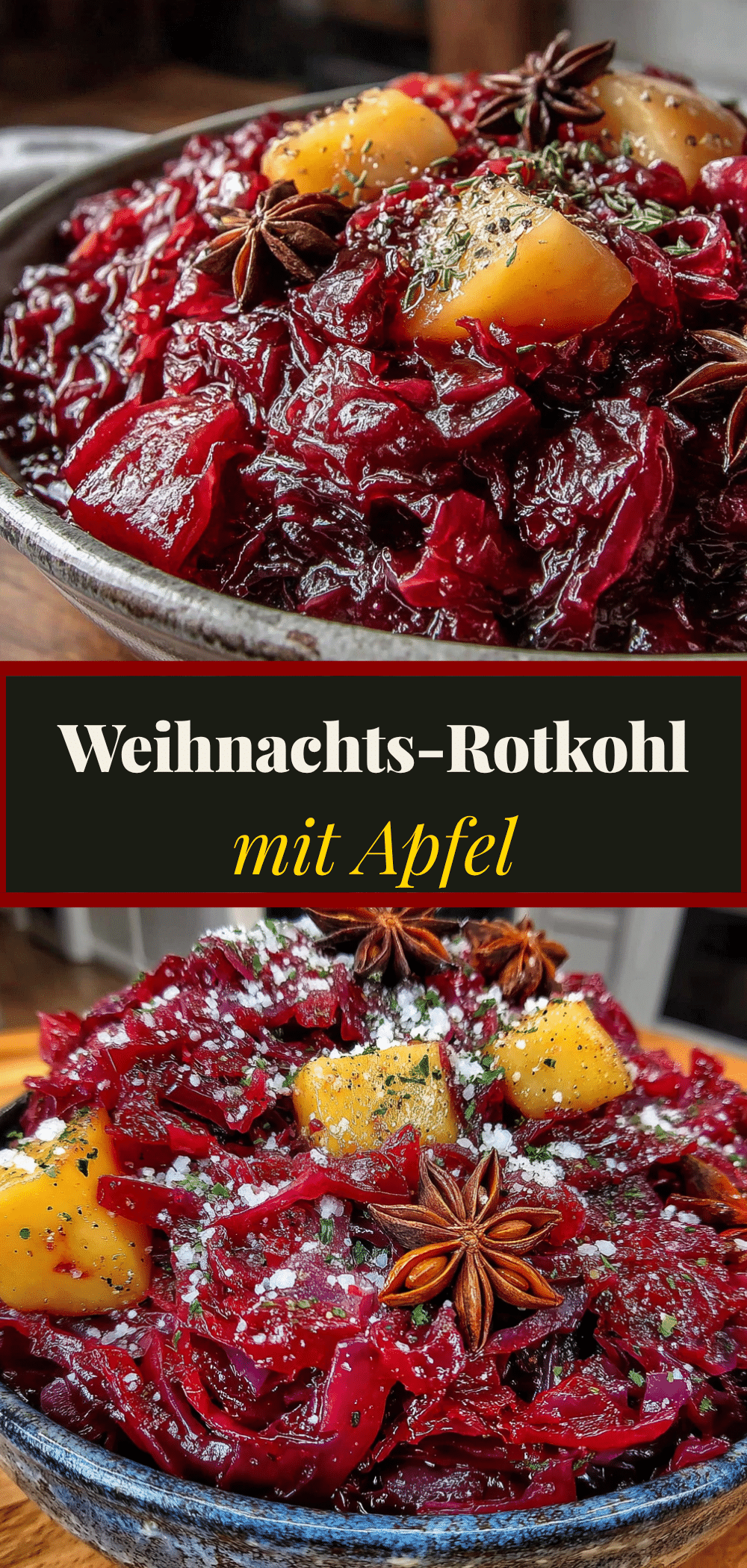 Weihnachts-Rotkohl mit Apfel: 1 Portion für <2€ 5 Weihnachts-Rotkohl mit Apfel recipe