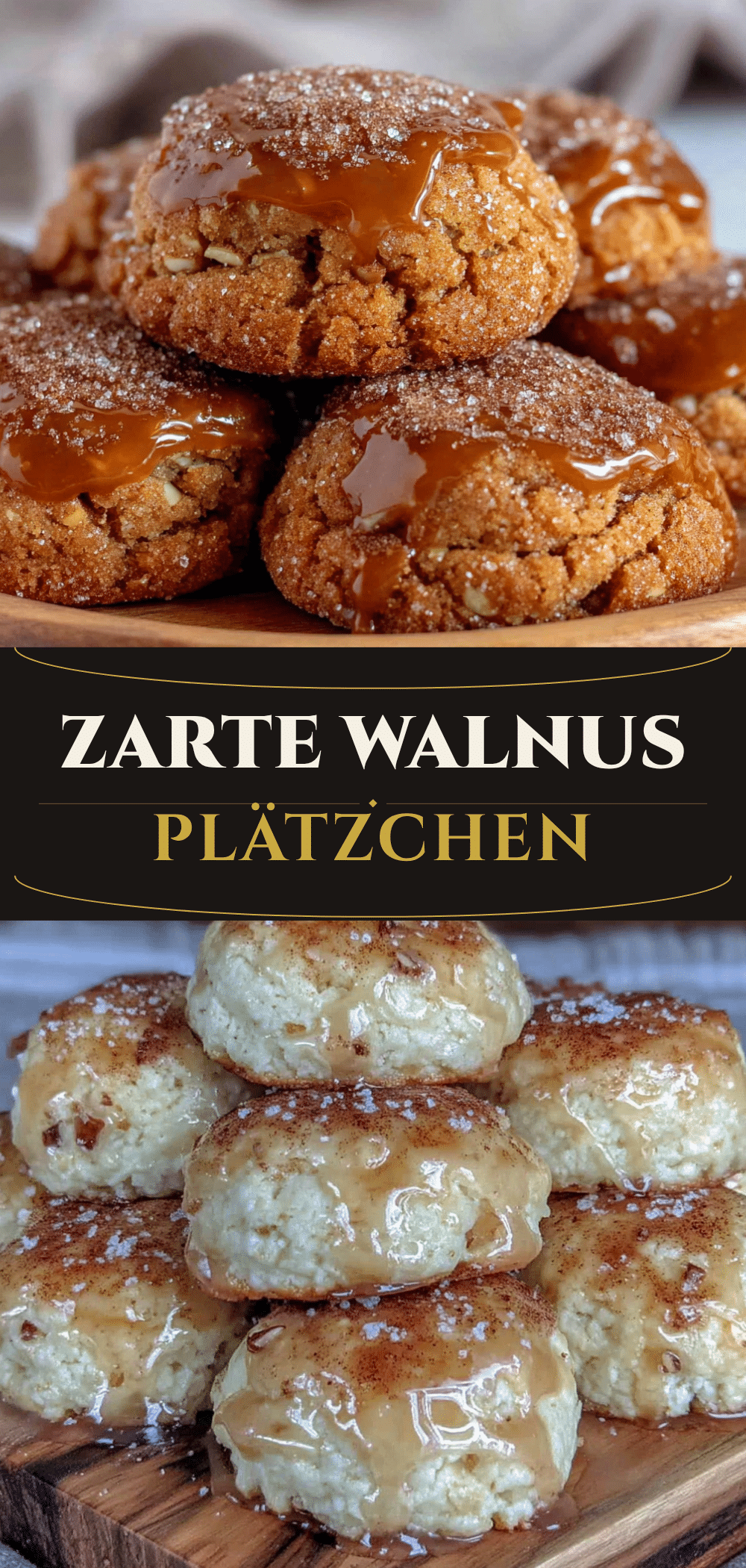 Weihnachtsplätzchen: Perfekte Plätzchen für Kinder zum Backen 5 Weihnachtsplätzchen Walnuss Honig Zimt recipe